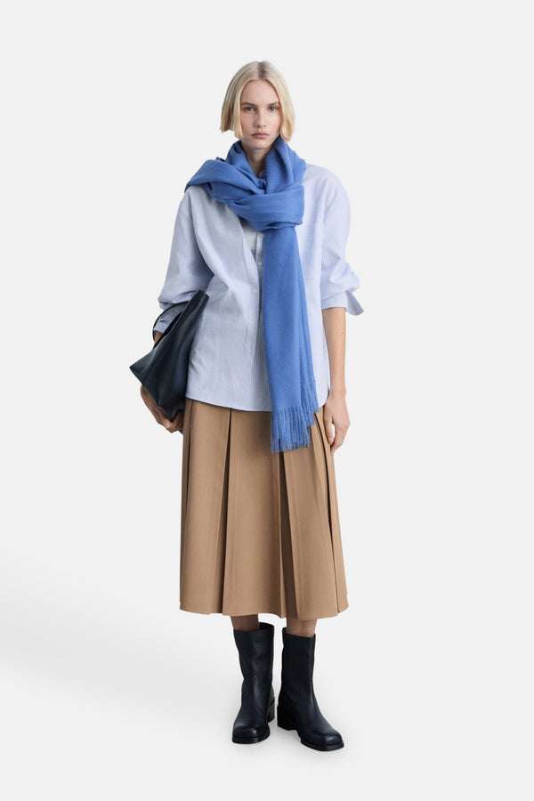 Chemisier (manches longues) Bleu - MANGO