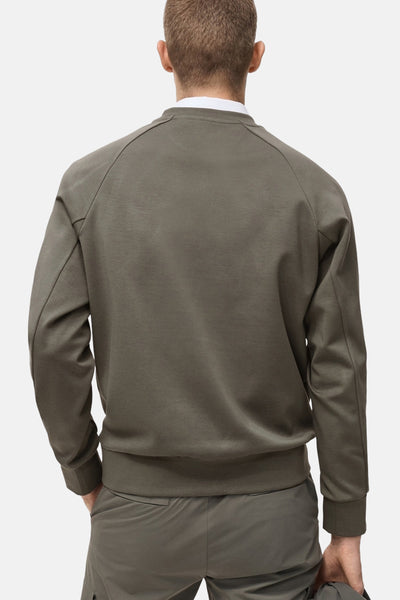 Sweat col rond Vert - MANGO