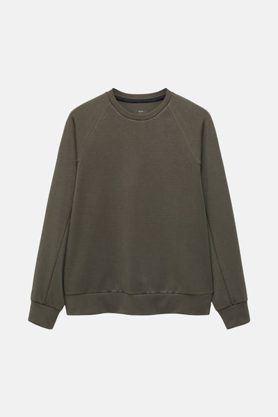 Sweat col rond Vert - MANGO