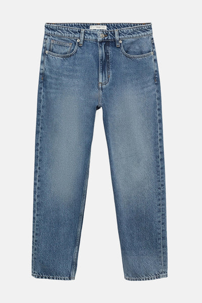 Jean tapered MID BLUE DENIM - MANGO
