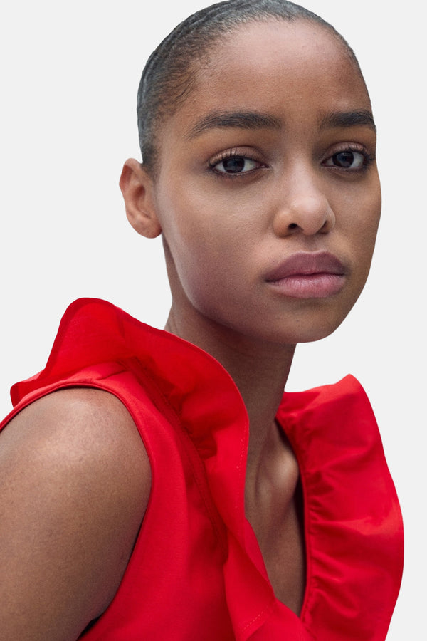 Top (sans manches) Rouge - MANGO
