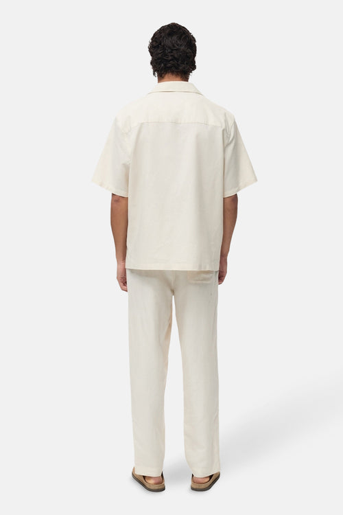 Chemise (manches courtes) Écru - MANGO