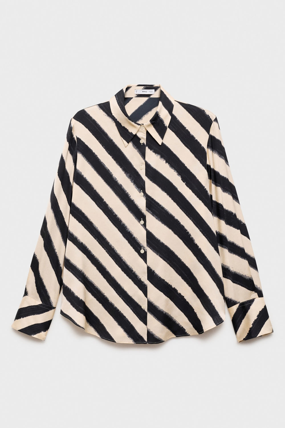Chemisier (manches longues) Gris - MANGO