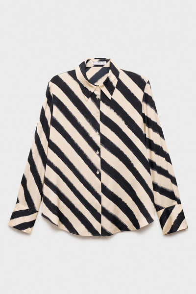 Chemisier (manches longues) Gris - MANGO
