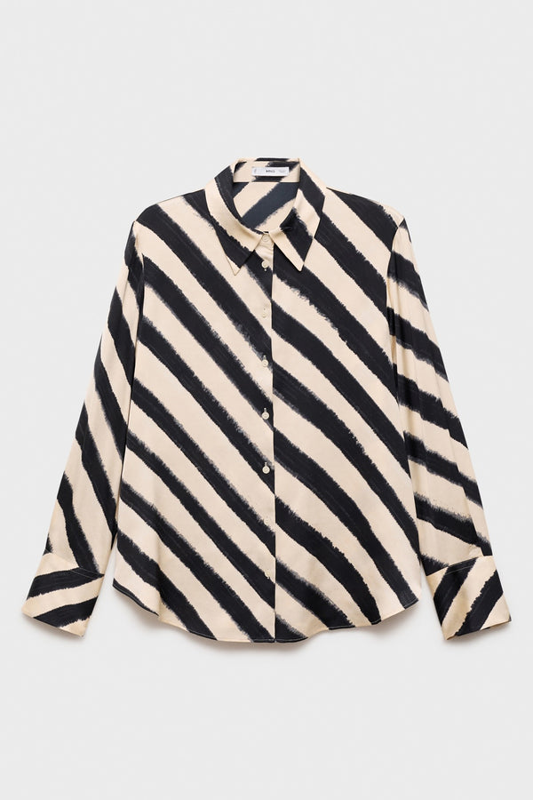 Chemisier (manches longues) Gris - MANGO