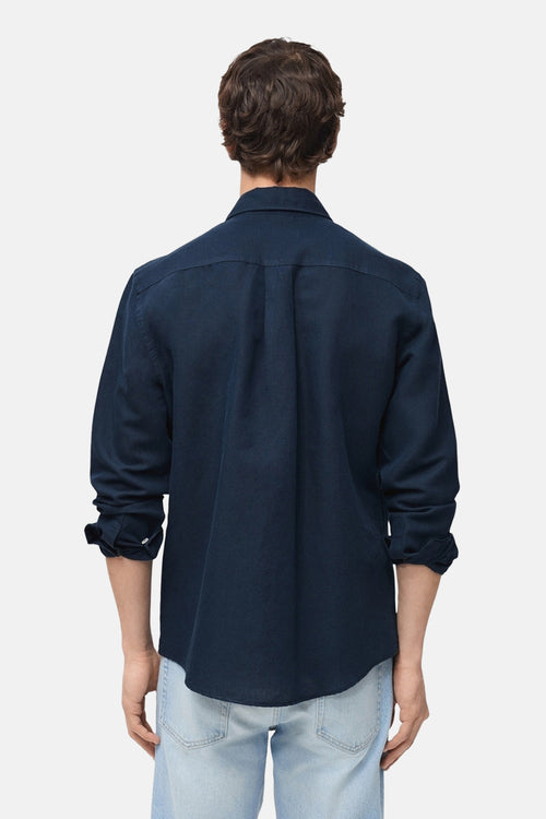 Hemd (lange mouwen) Blauw - MANGO