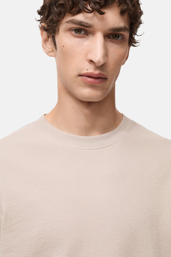 T-shirt (manches courtes) Écru - MANGO