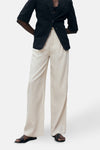 Pantalon Beige - MANGO