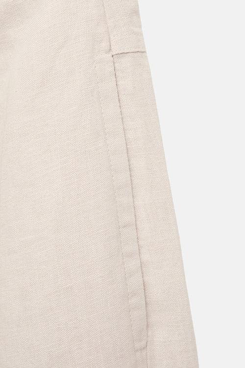 Pantalon Beige - MANGO