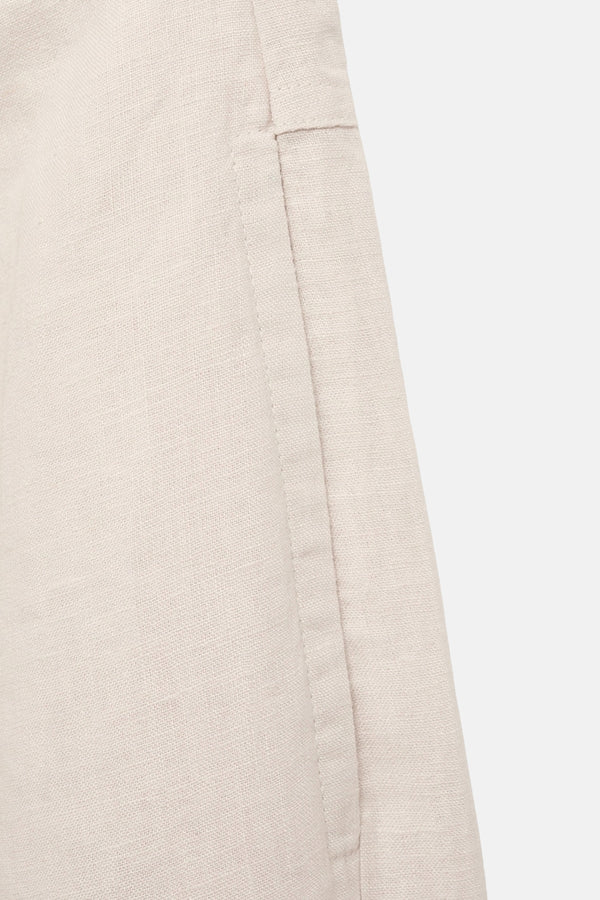 Pantalon Beige - MANGO