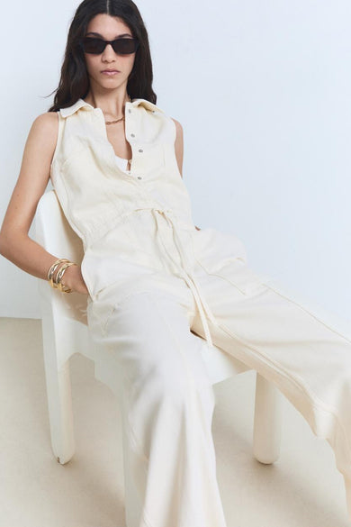 Jumpsuit - ecru