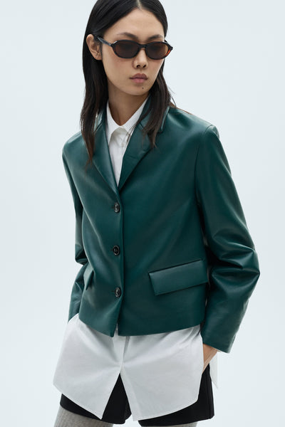 Veste courte Bleu - MANGO