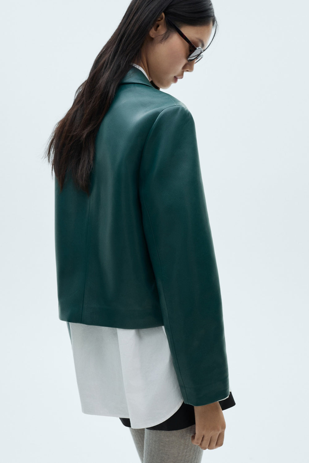 Veste courte Bleu - MANGO