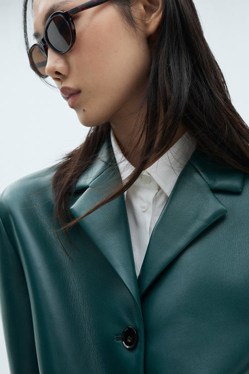 Veste courte Bleu - MANGO