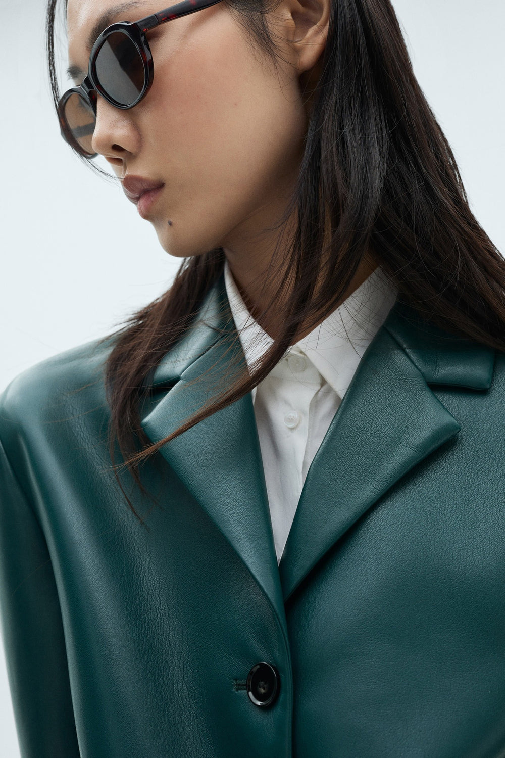 Veste courte Bleu - MANGO