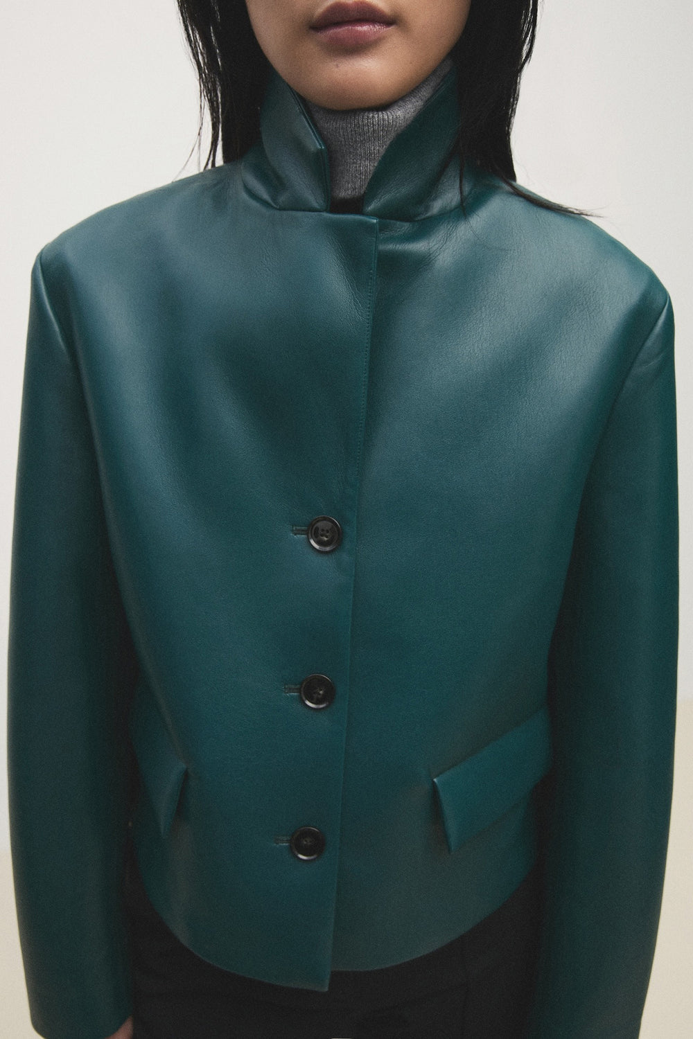Veste courte Bleu - MANGO