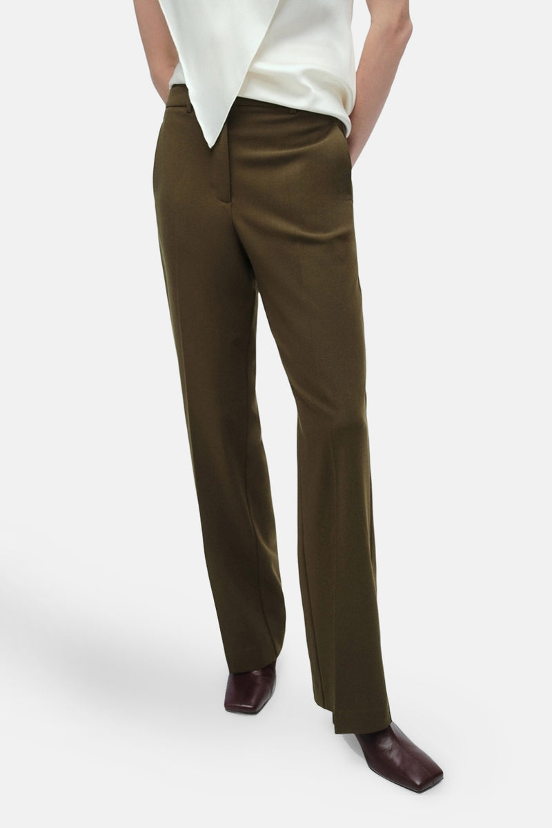Pantalon Brun - MANGO