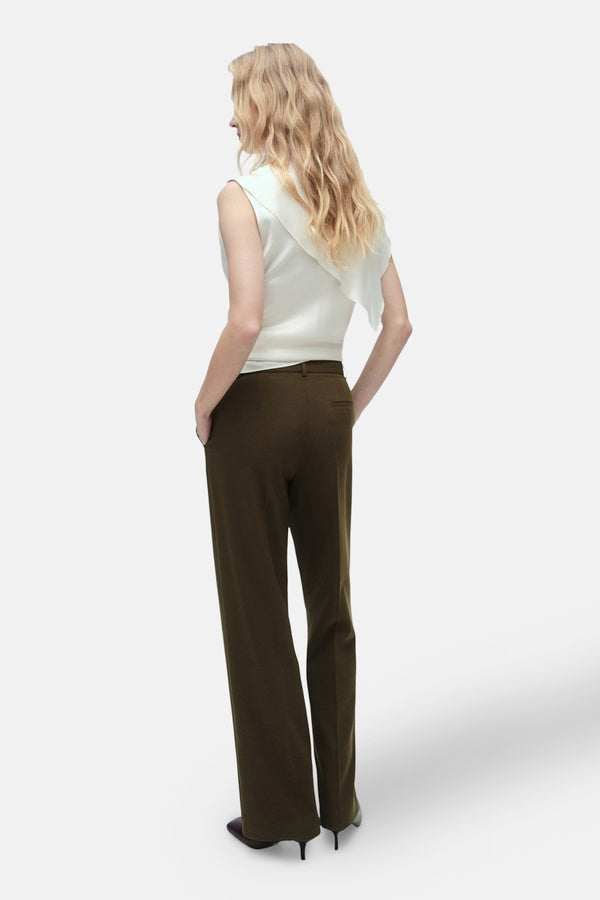 Pantalon Brun - MANGO