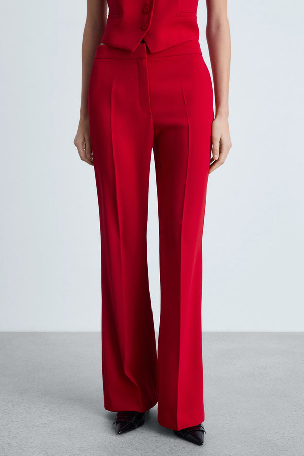Pantalon de costume Rouge - MANGO