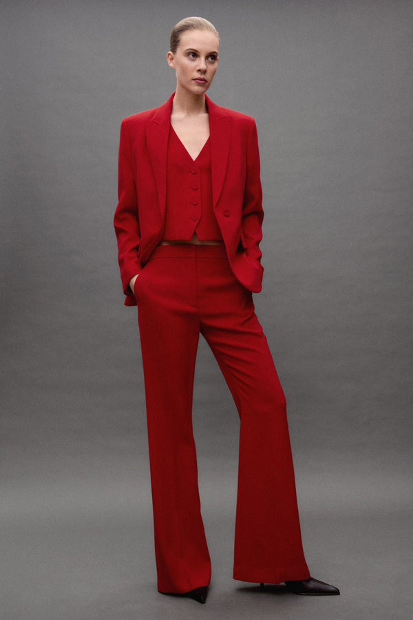 Pantalon de costume Rouge - MANGO