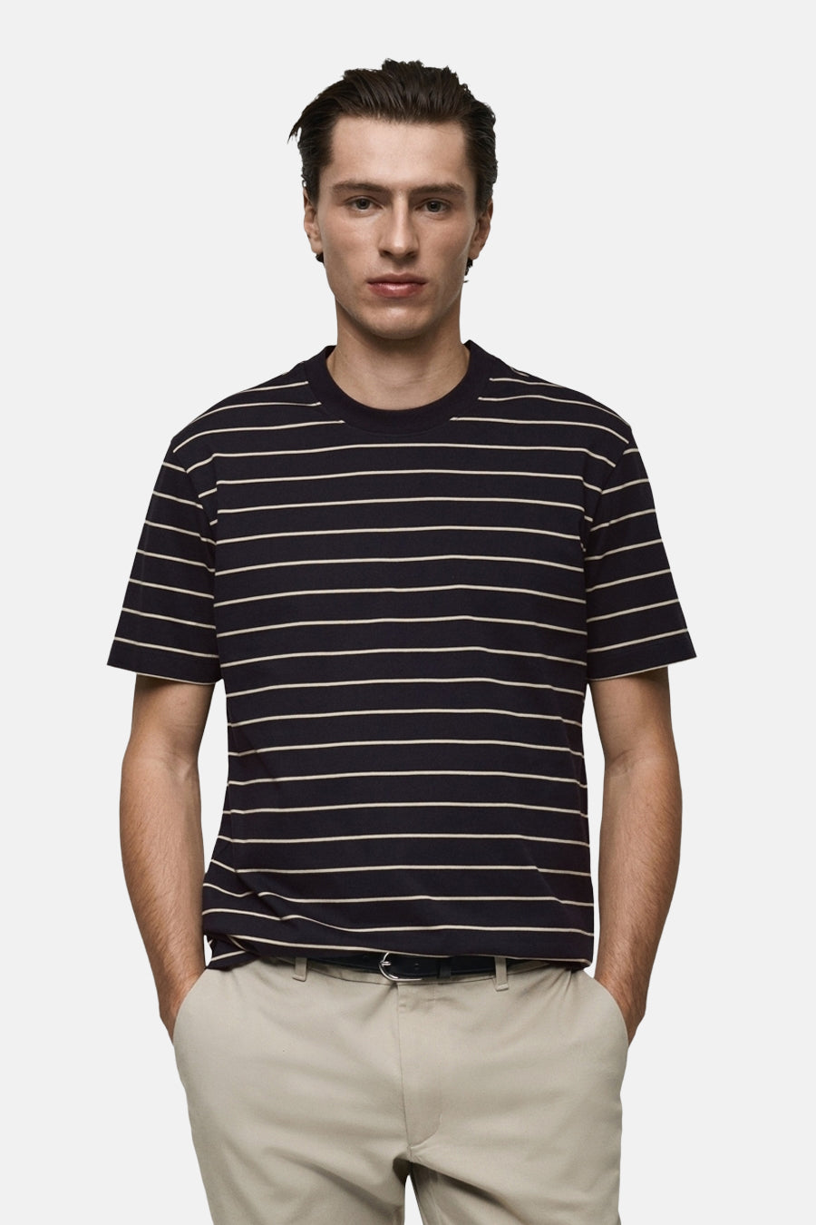 T-shirt (korte mouwen) Blauw - MANGO