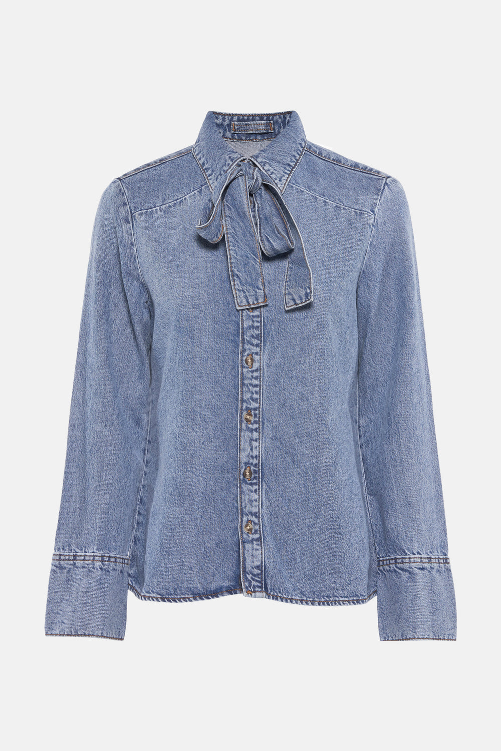 Chemisier (manches longues) Denim - MANGO