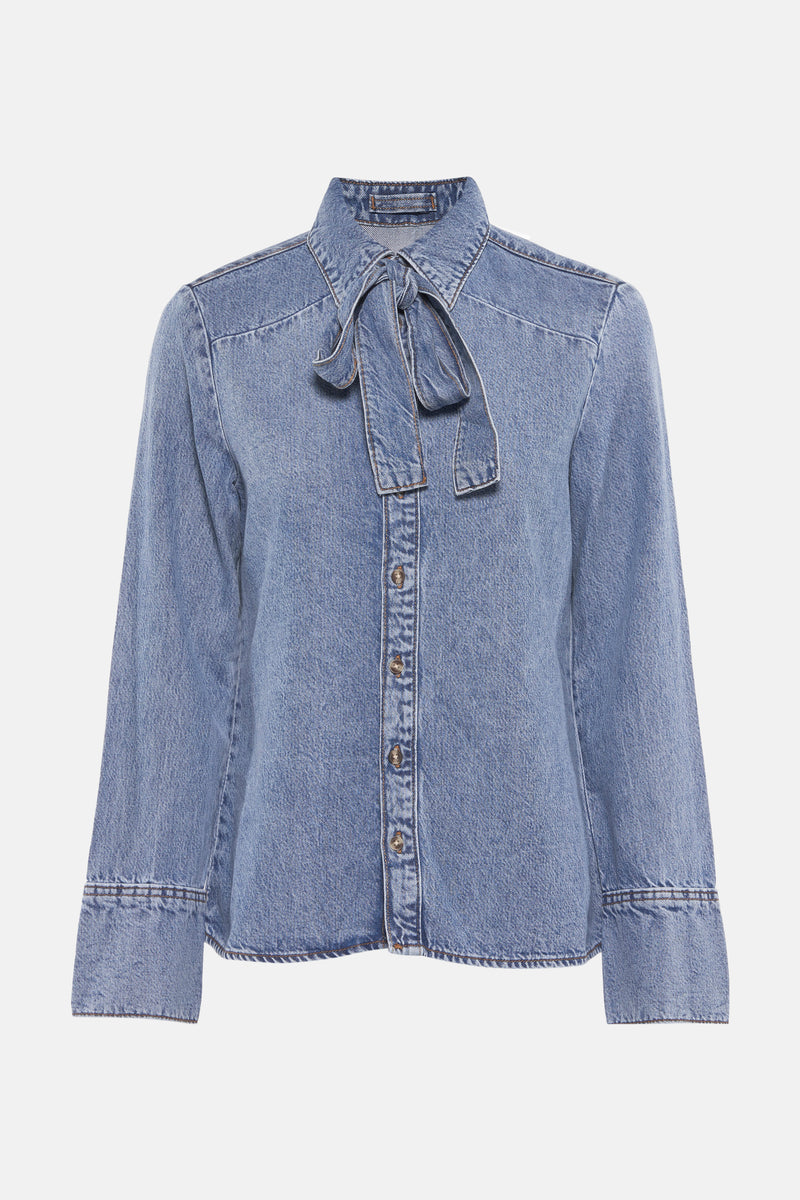 Chemisier (manches longues) Denim - MANGO