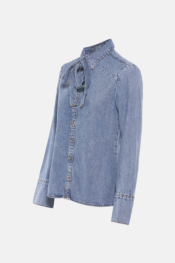 Chemisier (manches longues) Denim - MANGO