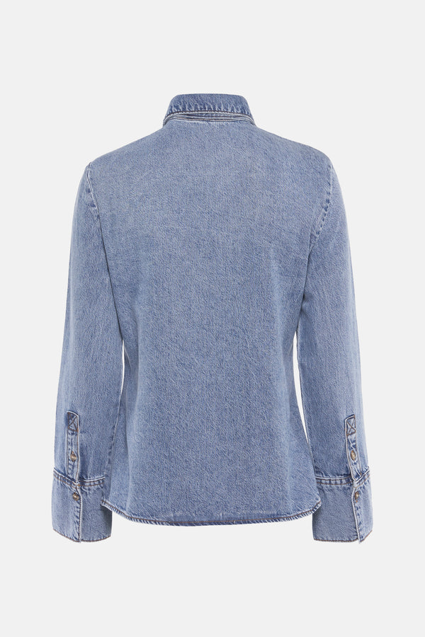Chemisier (manches longues) Denim - MANGO