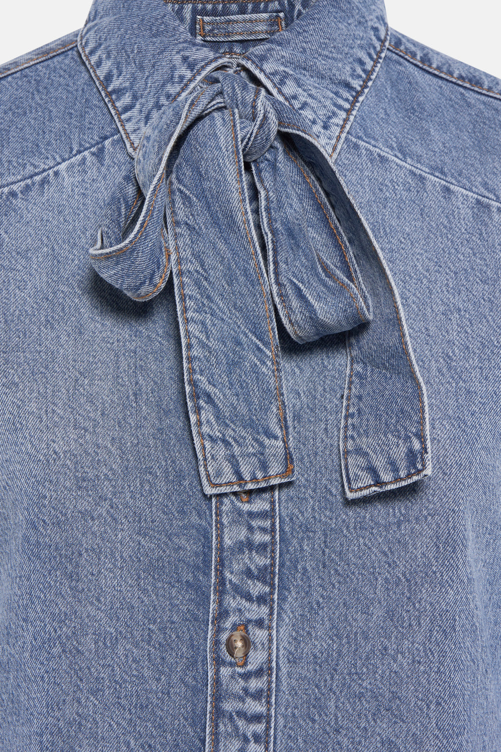 Chemisier (manches longues) Denim - MANGO