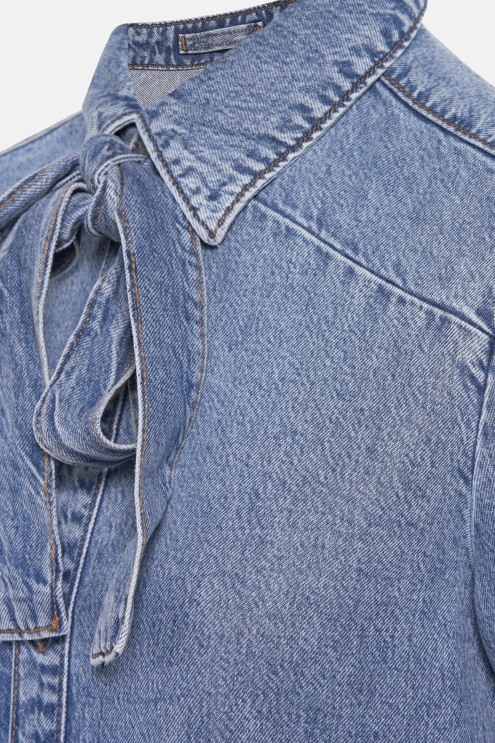 Chemisier (manches longues) Denim - MANGO