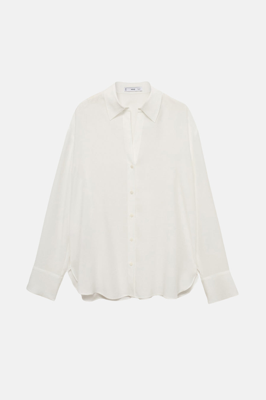 Chemisier (manches longues) Blanc - MANGO