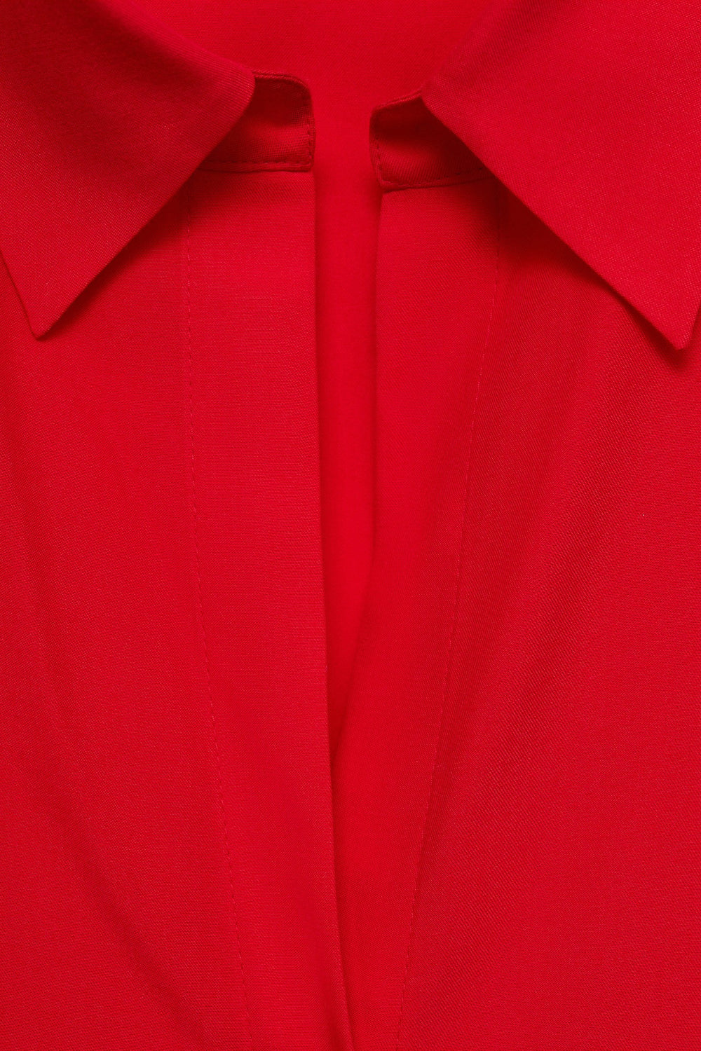 Chemisier (manches longues) Rouge - MANGO