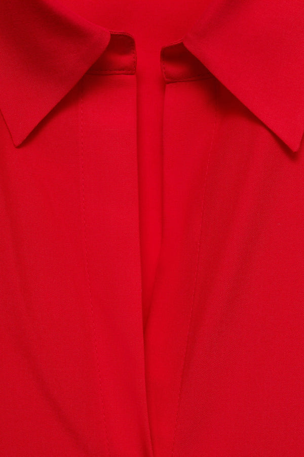 Chemisier (manches longues) Rouge - MANGO