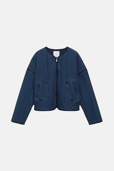 Korte jas MID BLUE DENIM - MANGO