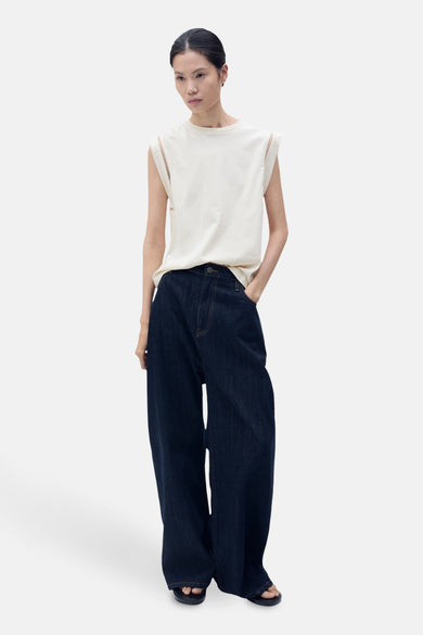 Top (sans manches) Beige - MANGO