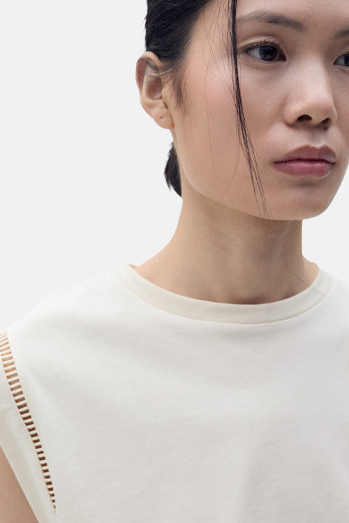 Top (zonder mouwen) Beige - MANGO