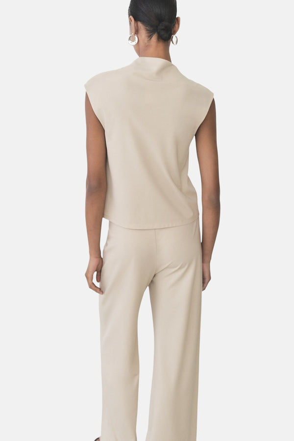 Top (sans manches) Beige - MANGO