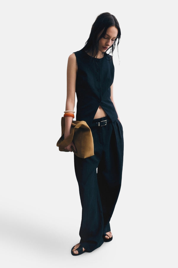 Veste longue Noir - MANGO
