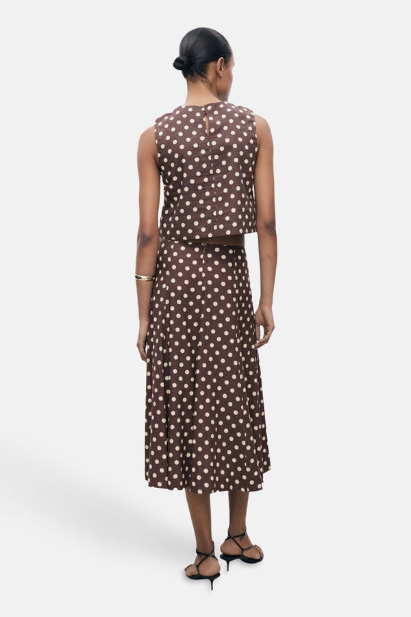 Jupe longue Multicolore - MANGO