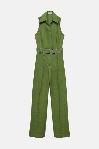 Jumpsuit Groen - MANGO