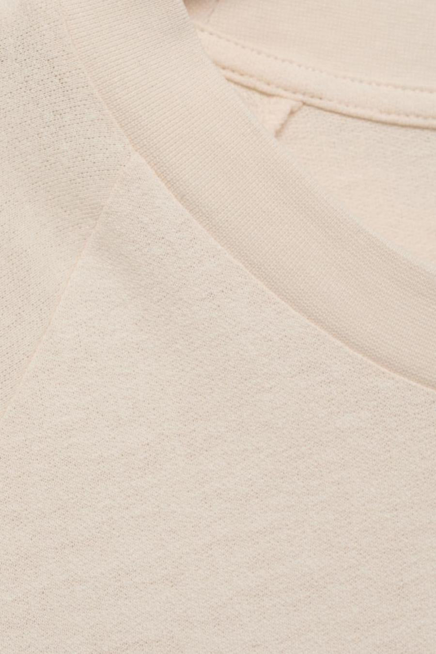 T-shirt (korte mouwen) Ecru - MANGO