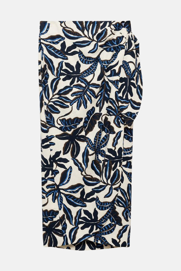 Jupe 3/4 Multicolore - MANGO