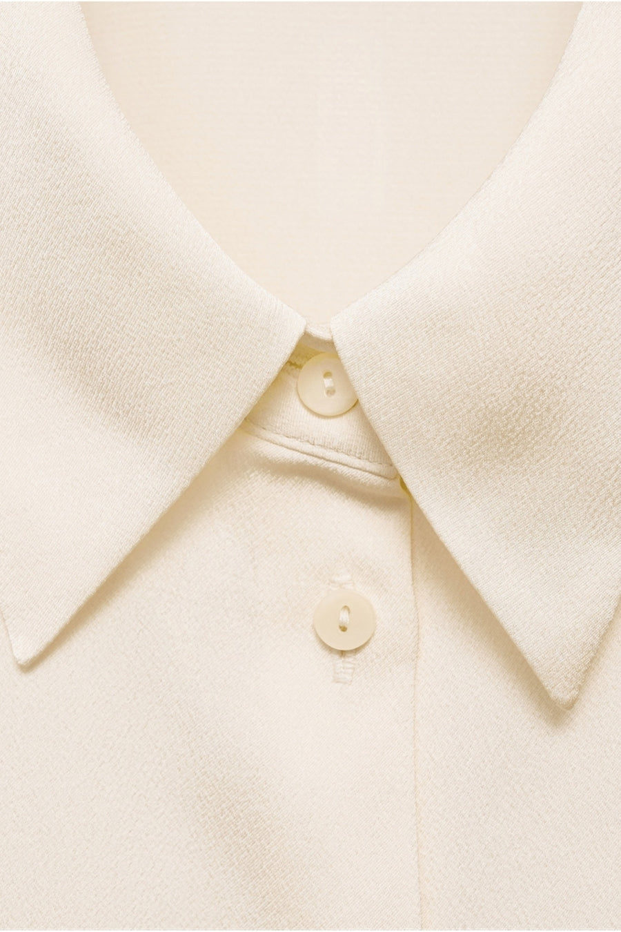 Chemisier (manches longues) Blanc - MANGO