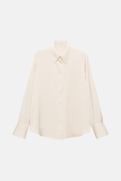 Chemisier (manches longues) Blanc - MANGO