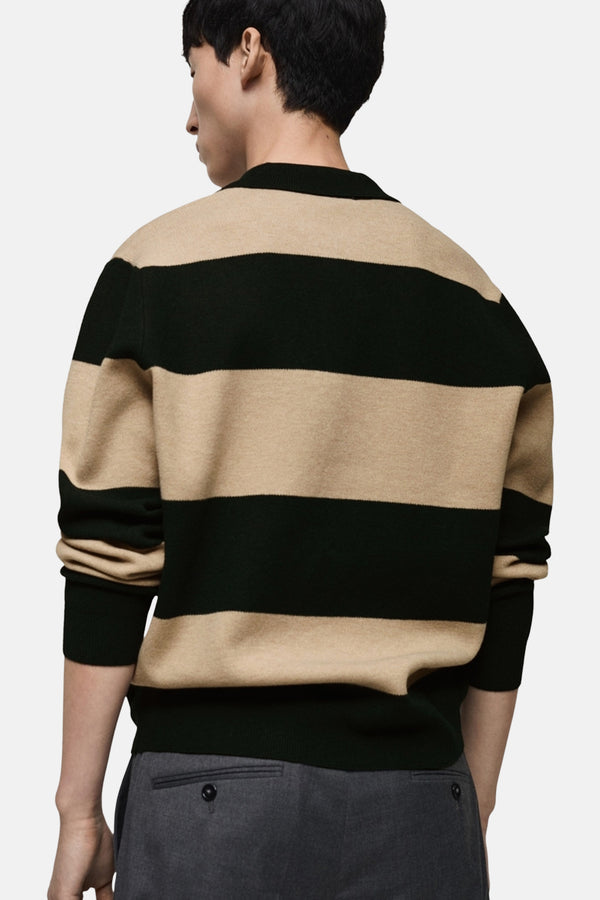 Sweat col rond Vert - MANGO