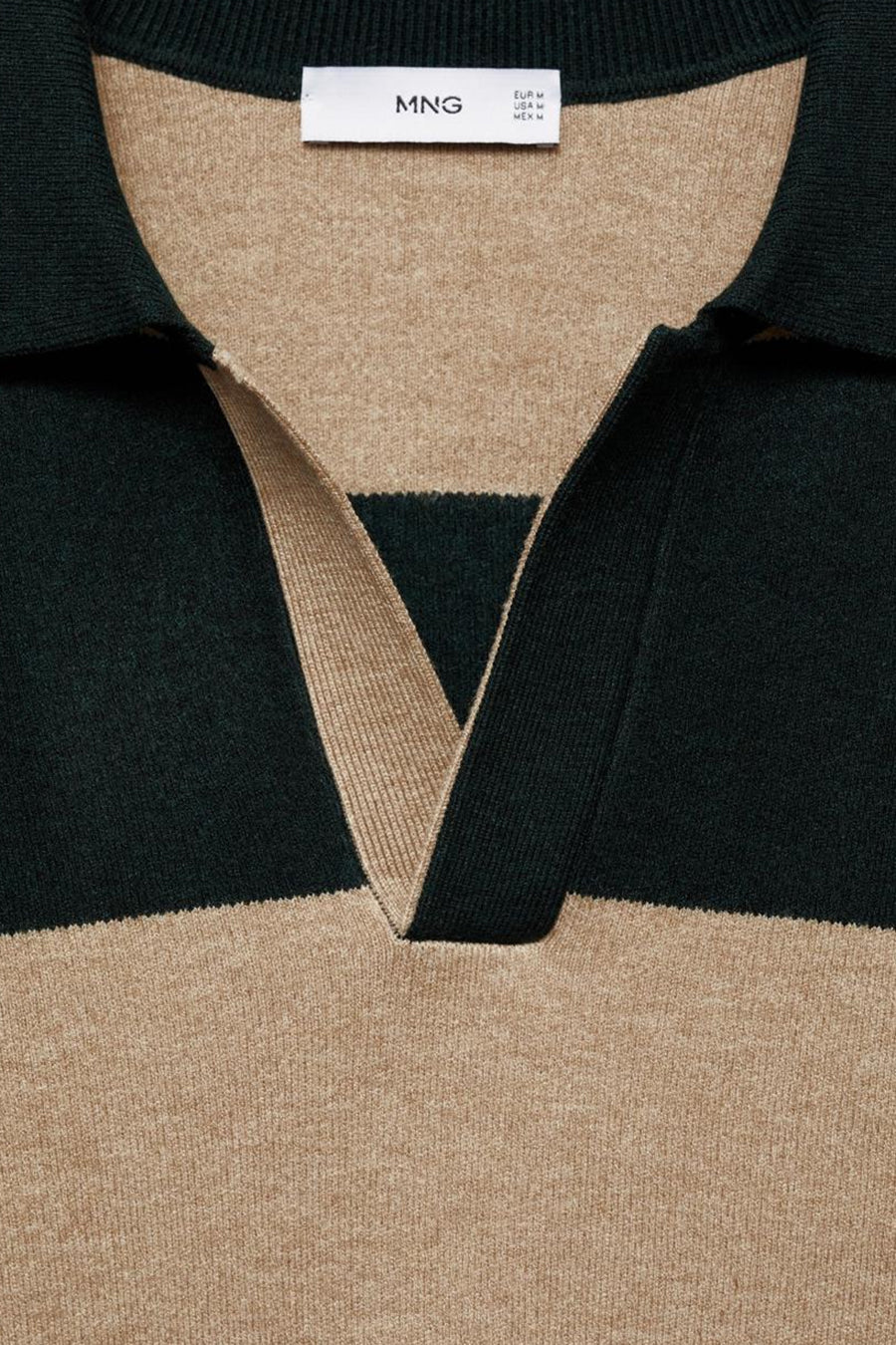 Sweat col rond Vert - MANGO