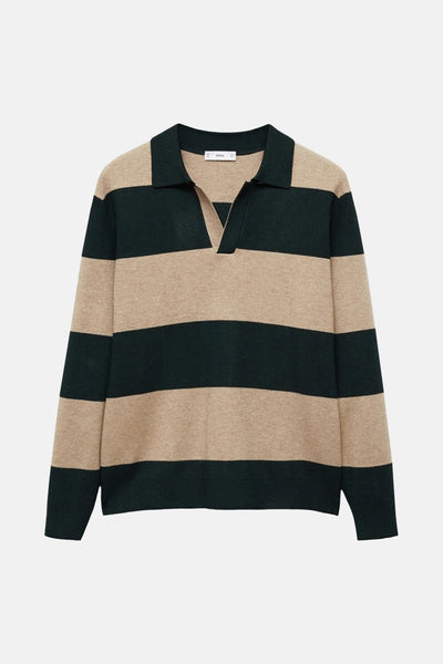 Sweat col rond Vert - MANGO