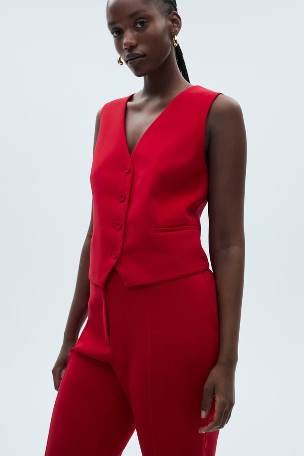 Blazer Rouge - MANGO