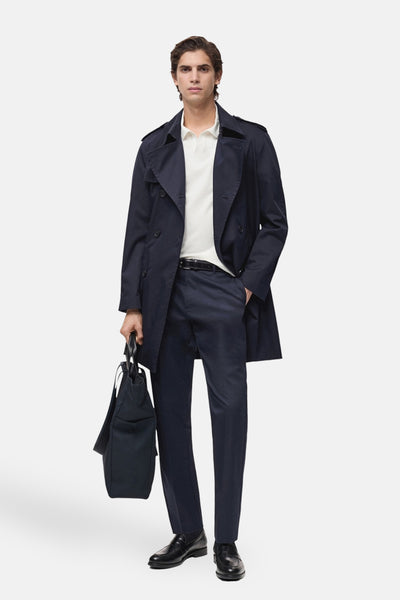 Pantalon cargo Bleu - MANGO